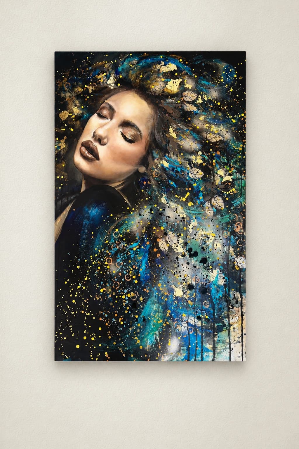 Portrait de femme en rêve