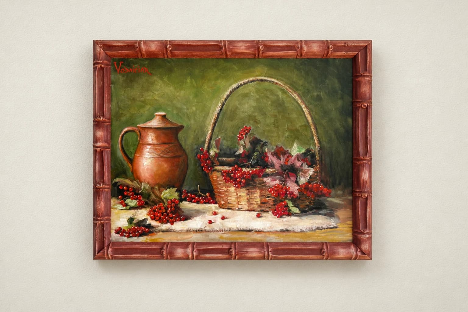 Vodniciar Alina Nature Morte — 41x51cm huile sur toile 2013