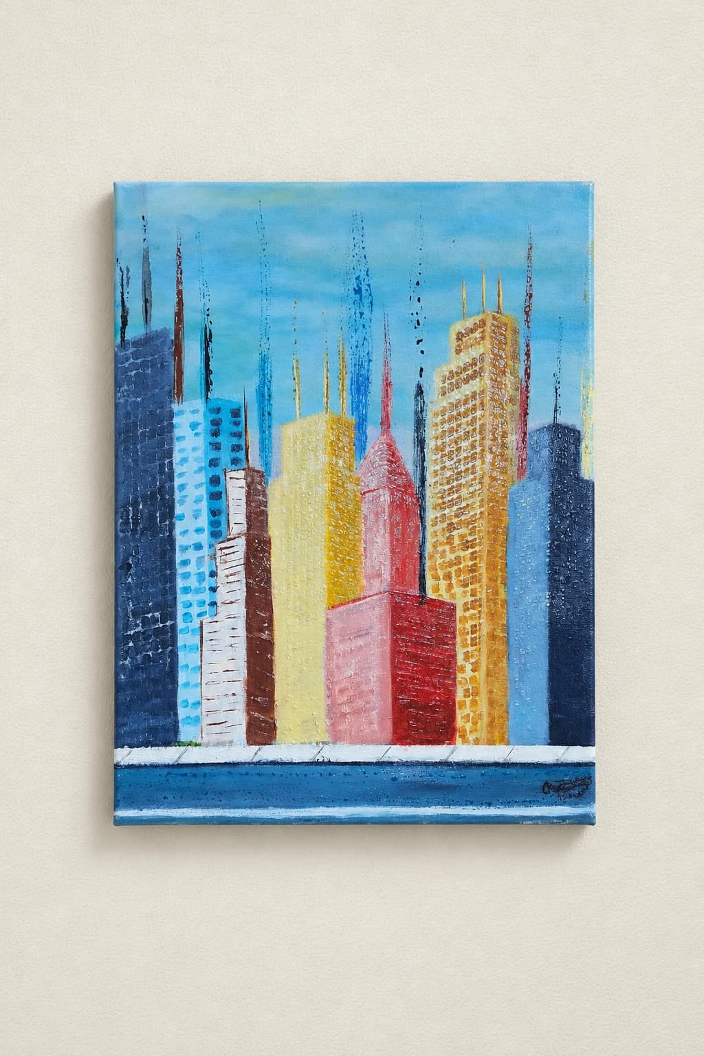 Symphonie urbaine aux Éclats colorés