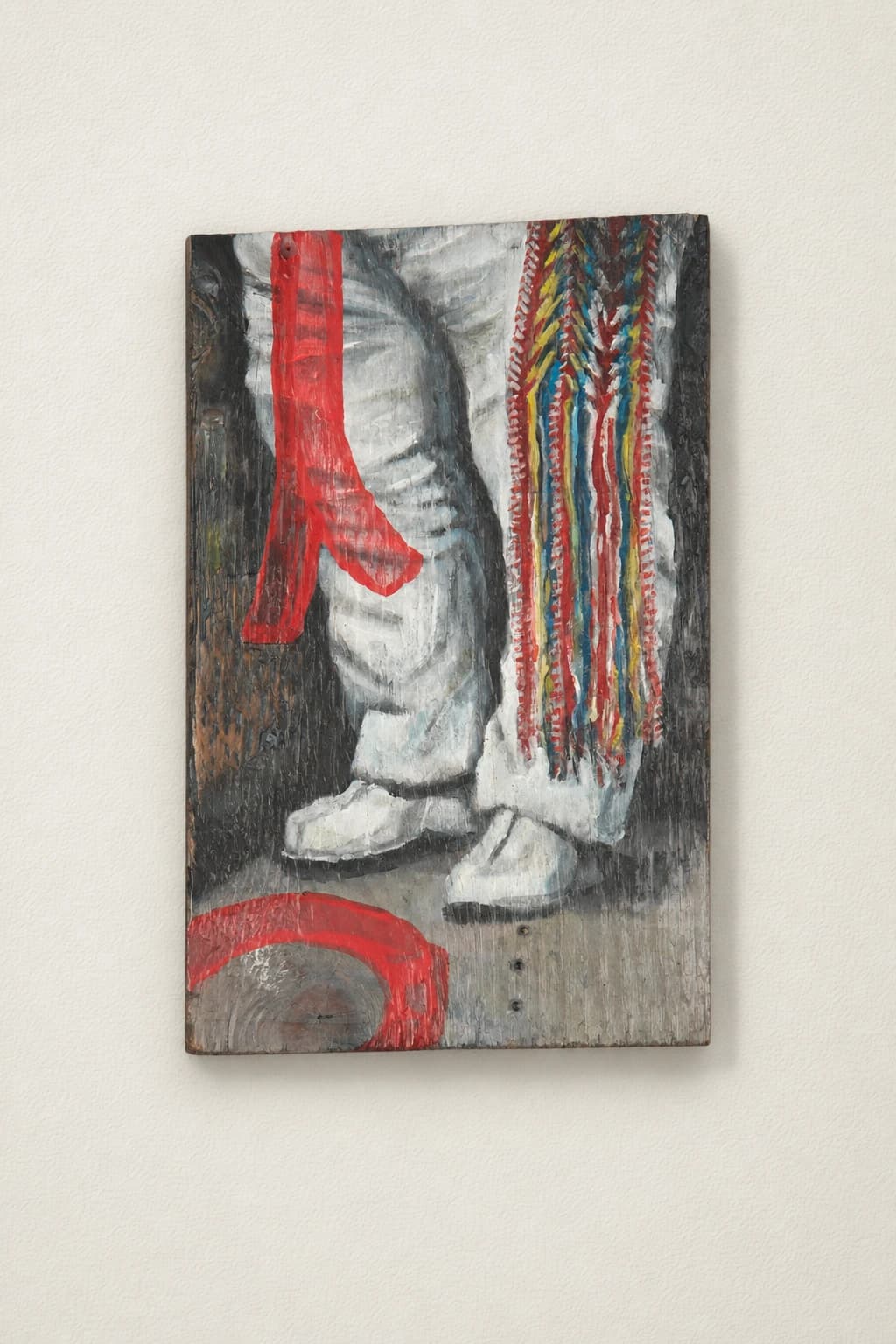 Feet in Traditional Clothing