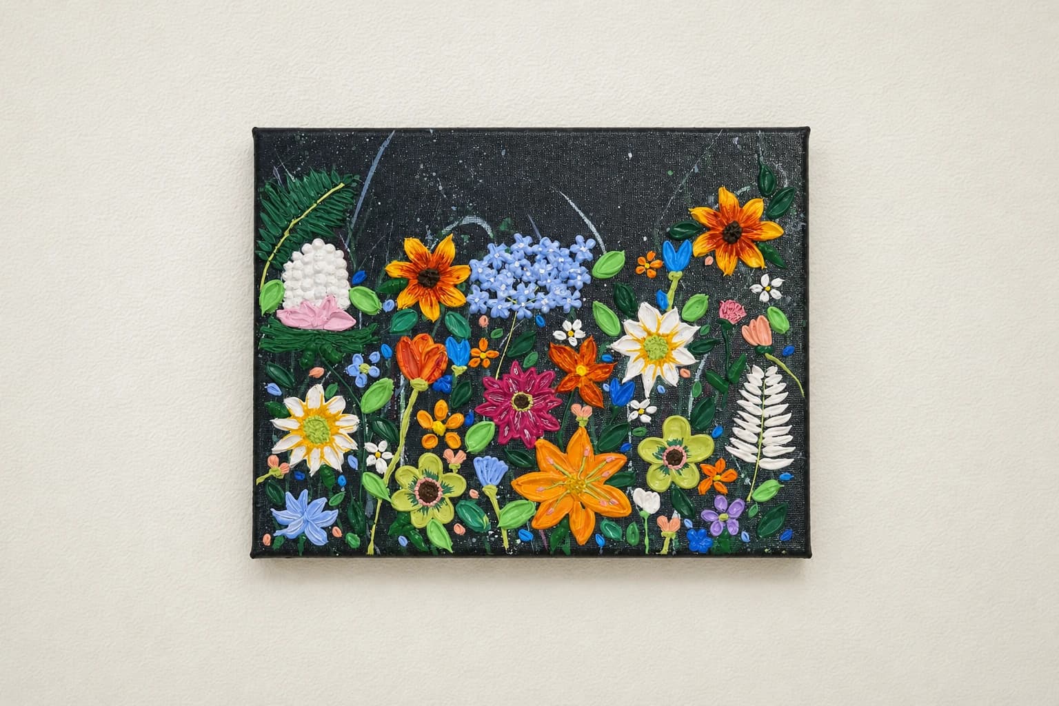 Midnight Wildflower Garden