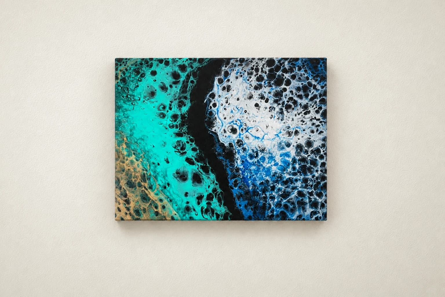 Mouvement Turquoise et Bleu
