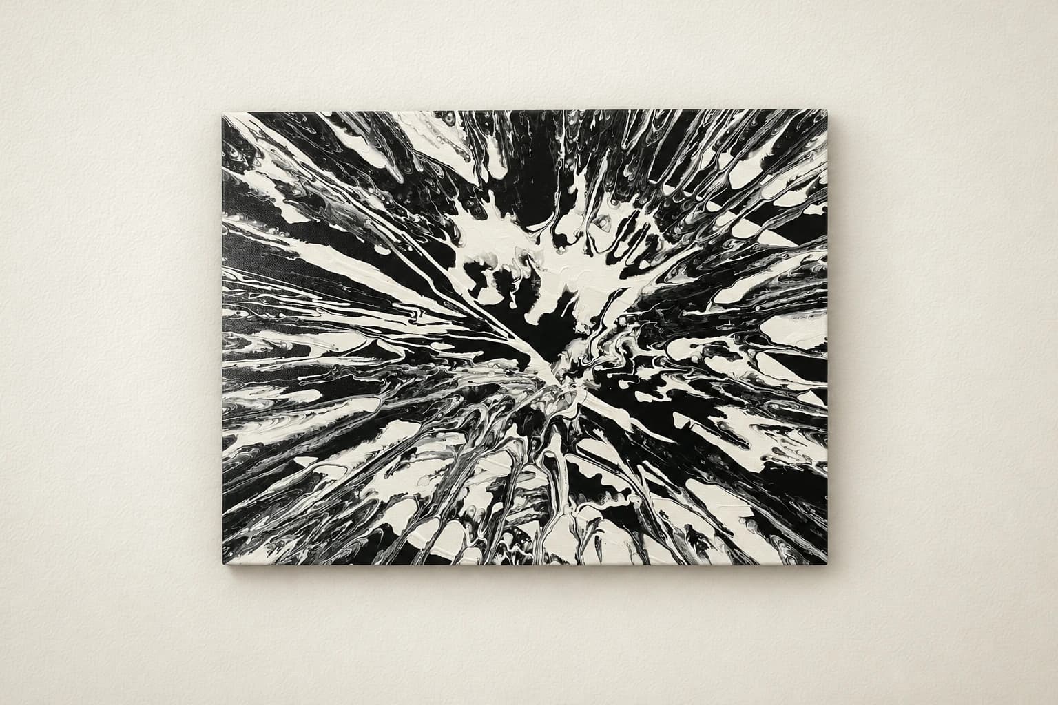 Explosion en Noir et Blanc