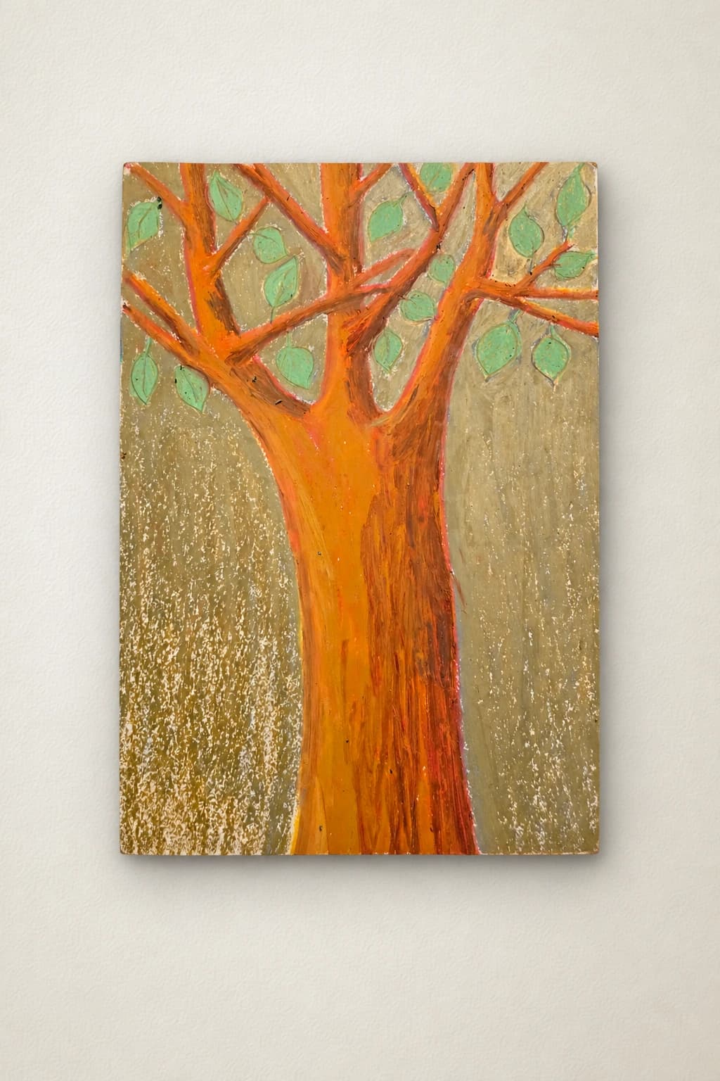 Arbre aux feuilles vertes