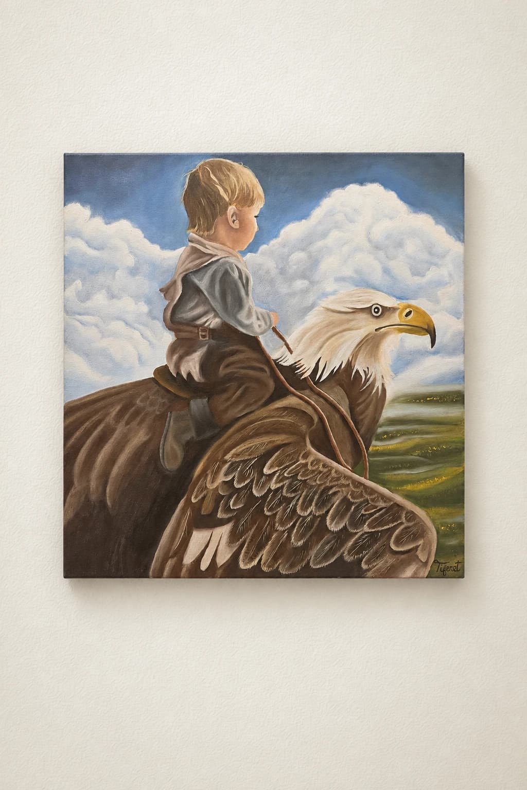 L'enfant et l'aigle