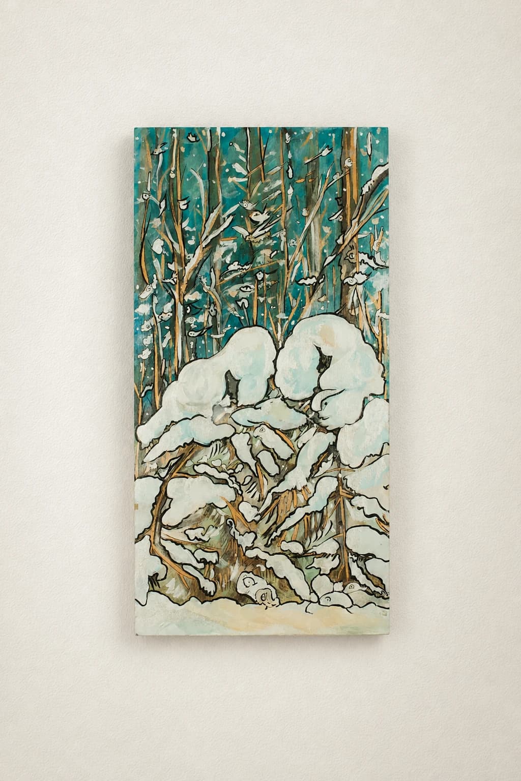Sous la neige