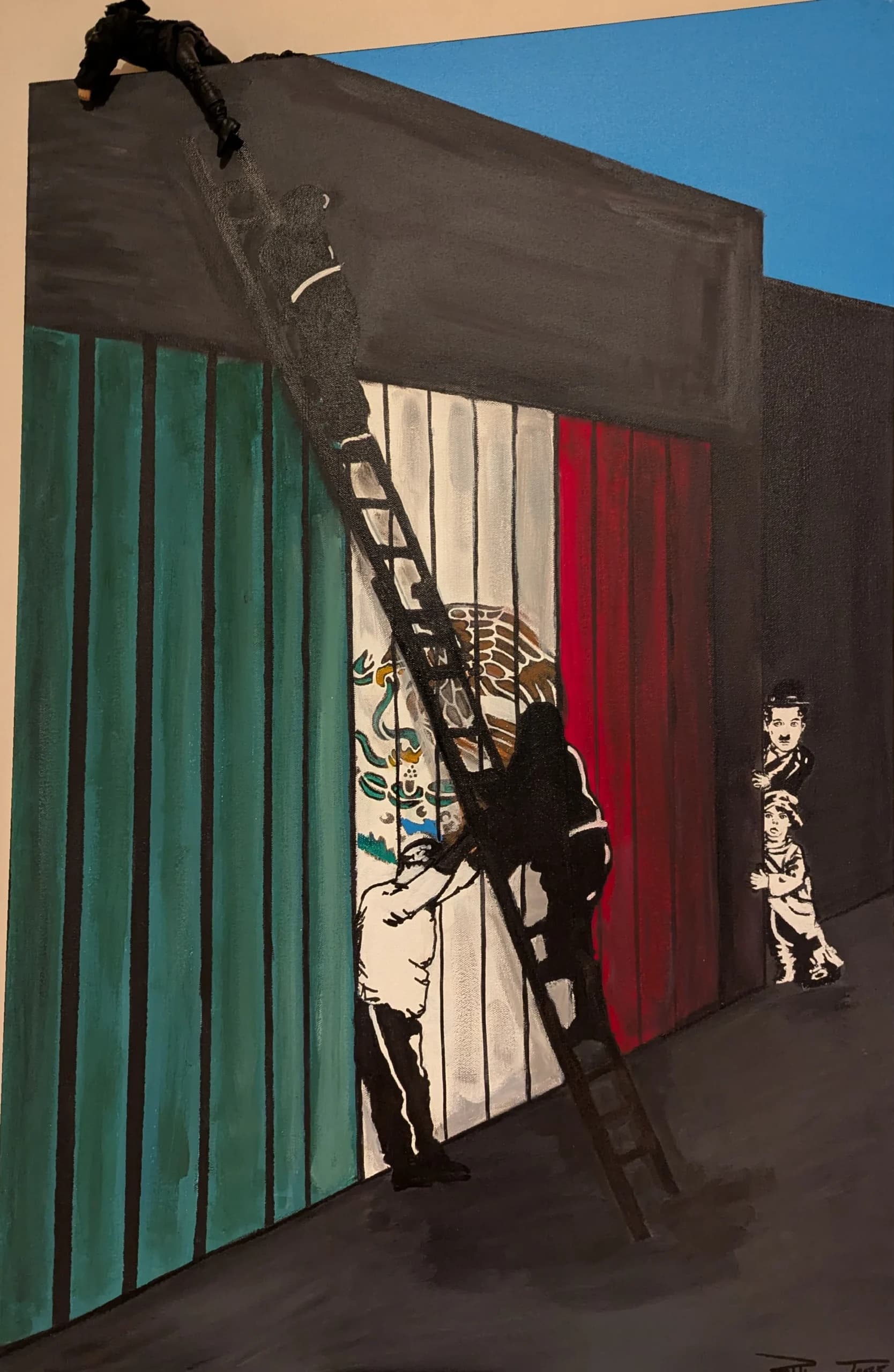 Au de-là du drapeau!