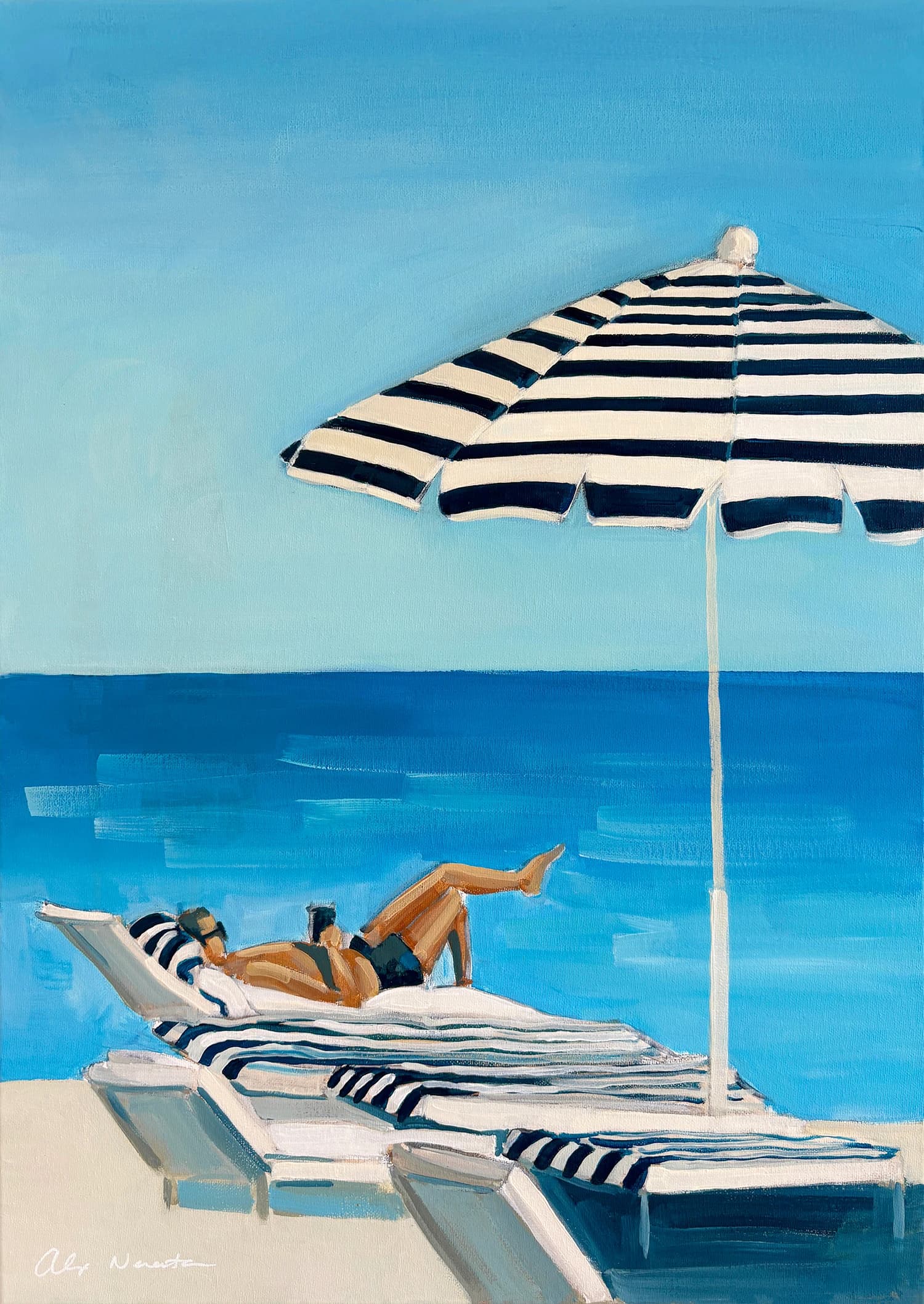 Repos au bord de mer