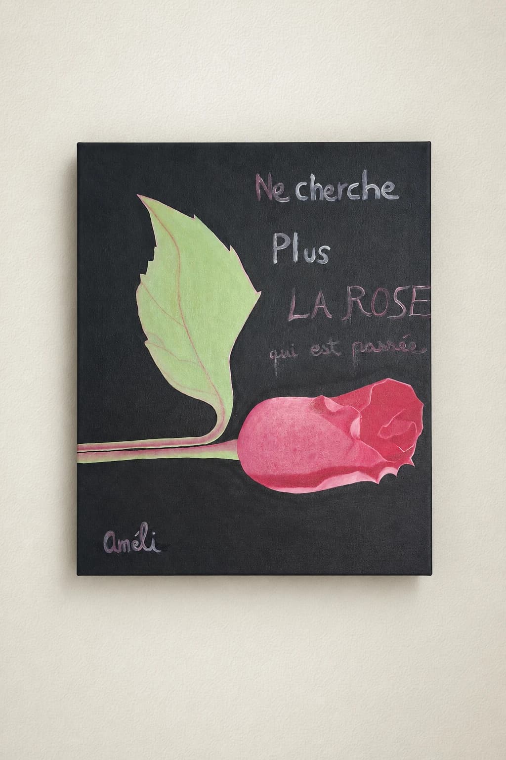 La rose du moment