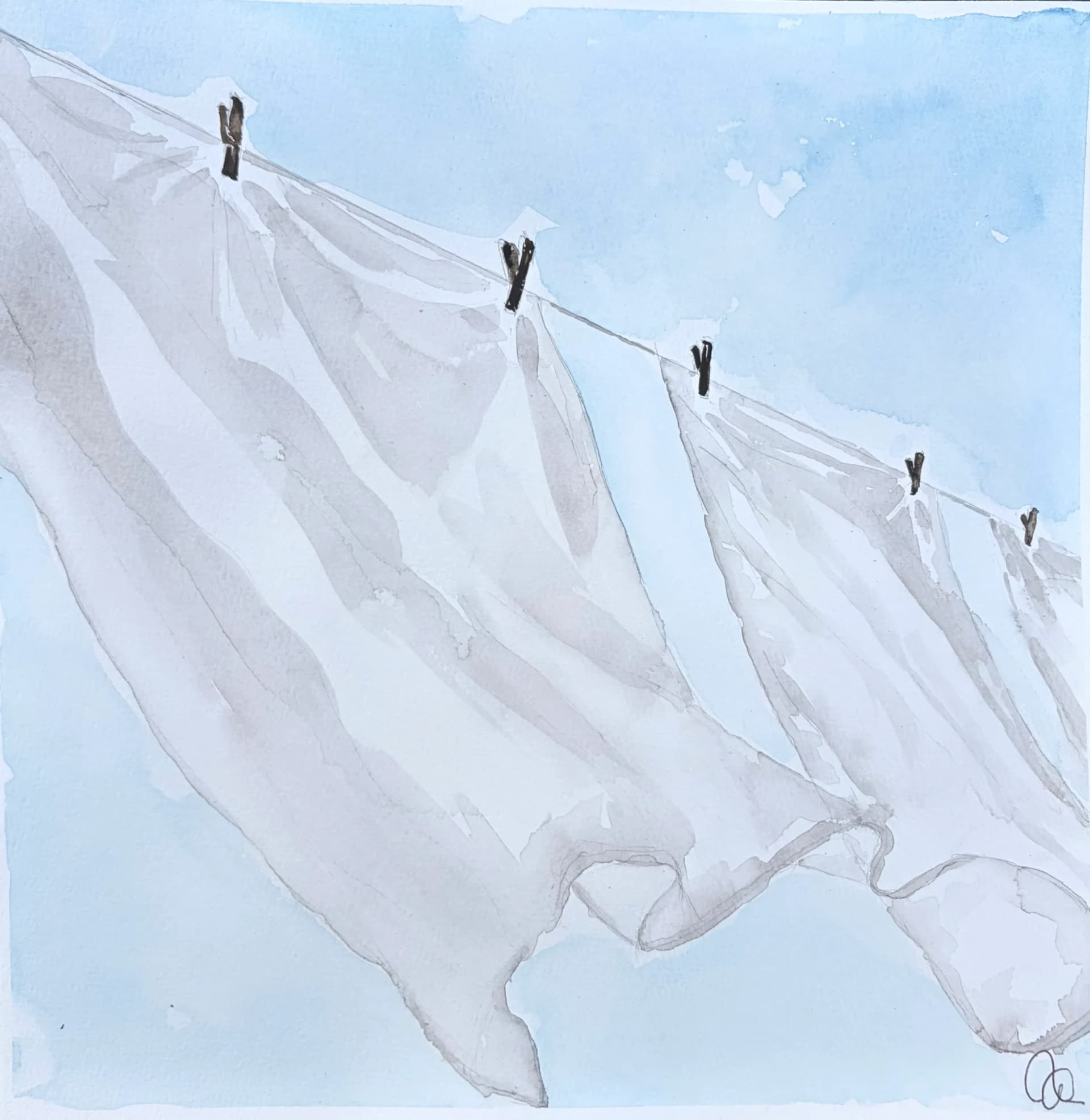 Brigite Champagne, Artiste-Aquarellliste