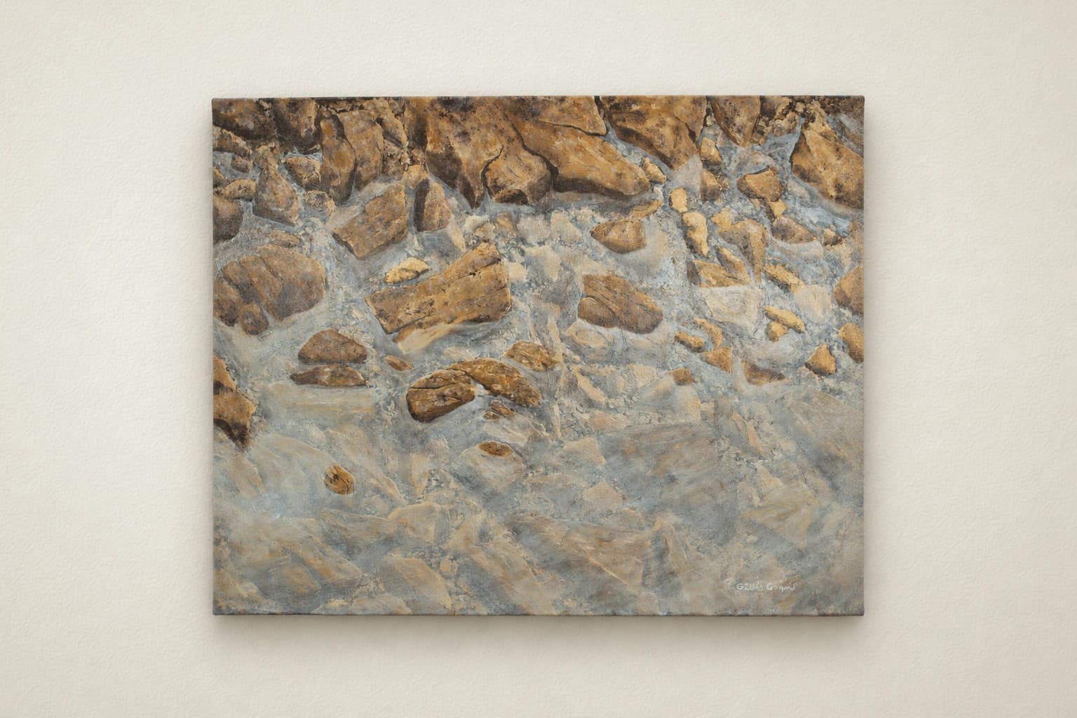 L'eau de la rive