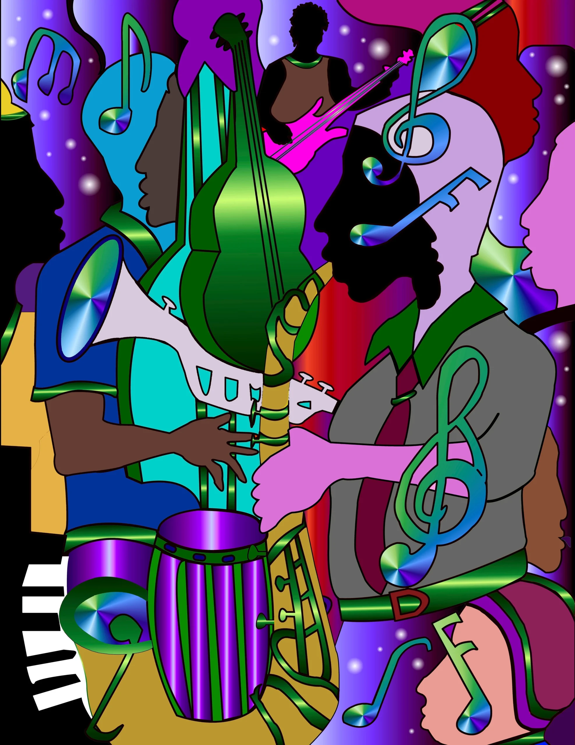 Musiciens en harmonie