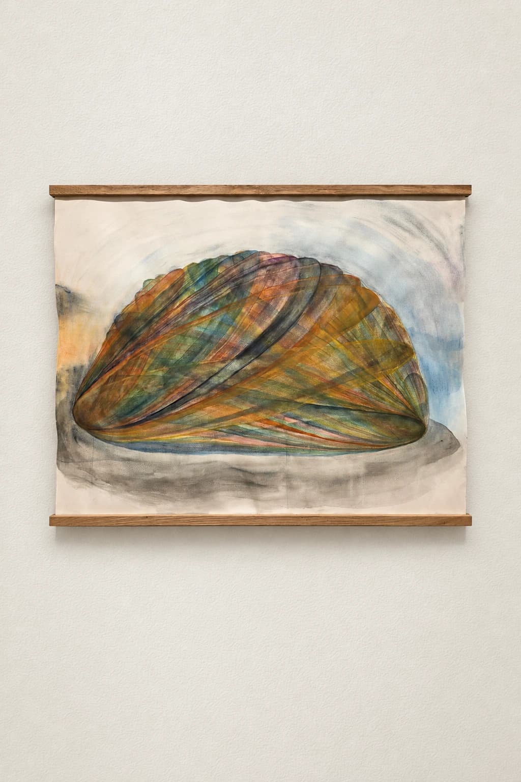 Forme organique colorée
