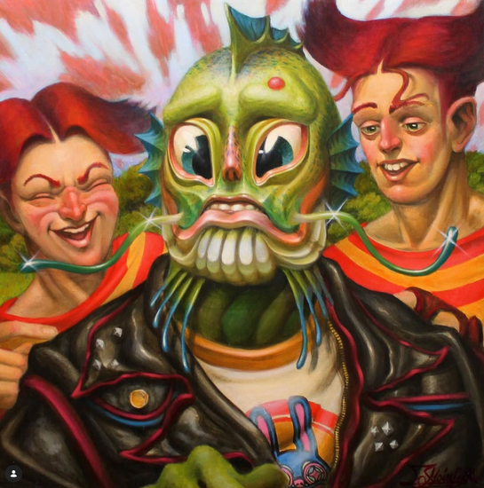Œuvre originale d'un artiste L'Original, livrée à Aurora