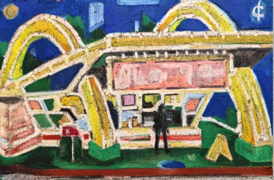 Original artwork by an L'Original artist, delivered to Saskatchewan