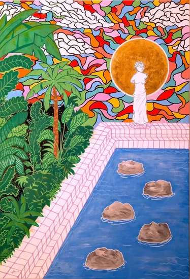 Œuvre originale d'un artiste L'Original, livrée à Bayonne